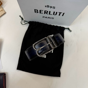 벨루티 스크리토 레터링 벨트