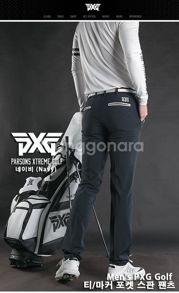 PXG 마커포켓 스판 팬츠--3