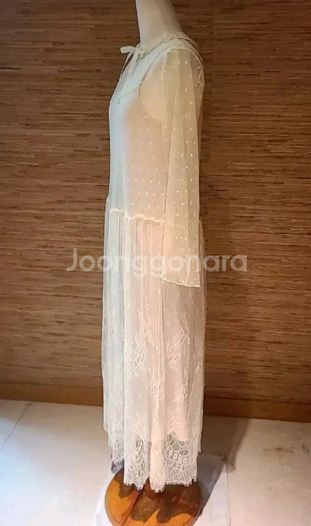 시스루 2부 드레스 겸 레이어드 원피스--3