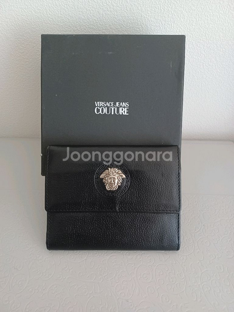 베르사체 메두사 반지갑 정품. (남녀공용)--5