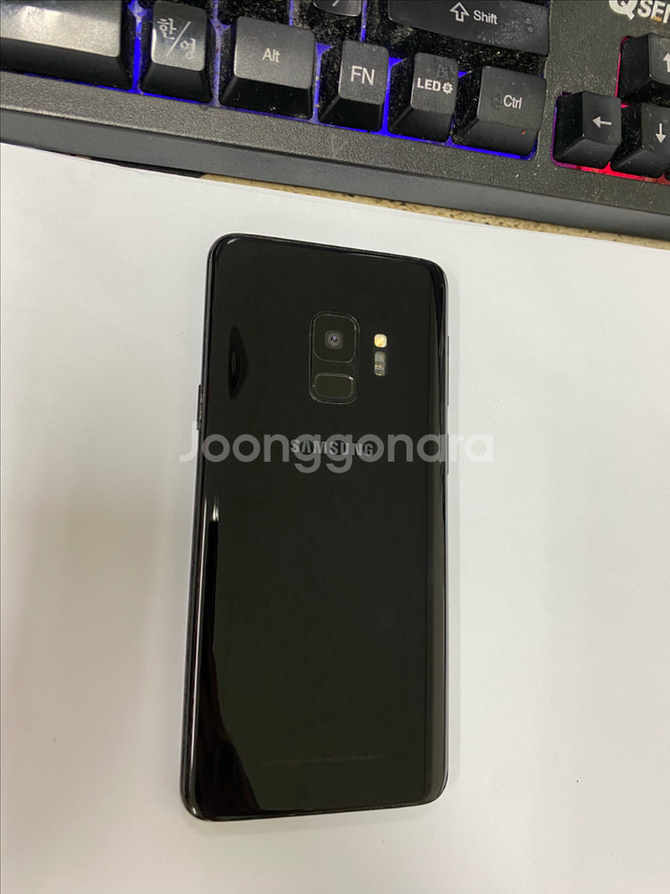 KT 갤럭시S9 블랙 액정SS급 64GB 업무폰게임폰--0