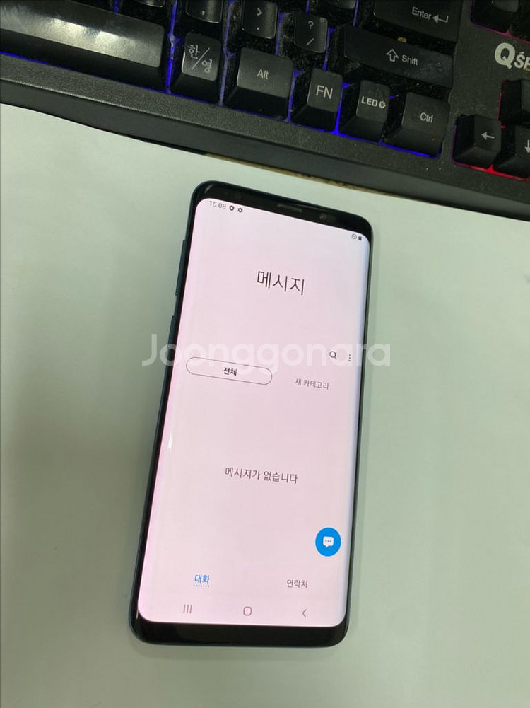 갤럭시S9플러스 블루 외관SS급 64G 무잔상급--3