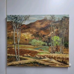 강동기 1984년 유화그림