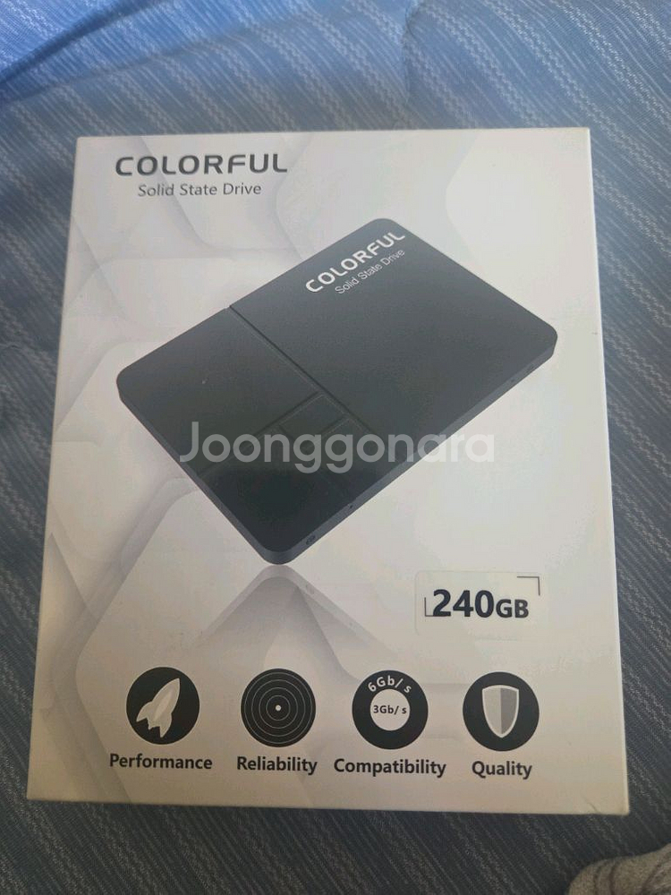 컬러풀 sl500 240gb ssd팝니다--0