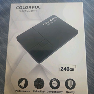 컬러풀 sl500 240gb ssd팝니다