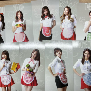 2010 소녀시대 굽네치킨 브로마이드