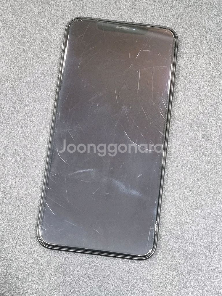 아이폰Xs Max 512GB 블랙 배터리 81%--2