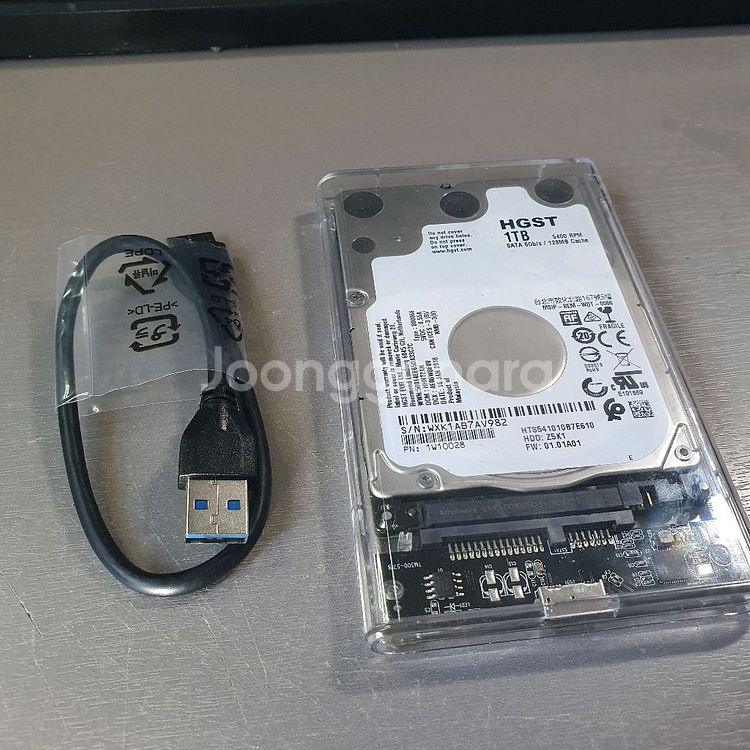 1TB 외장하드 1000GB 외장 HDD 하드디스크--0