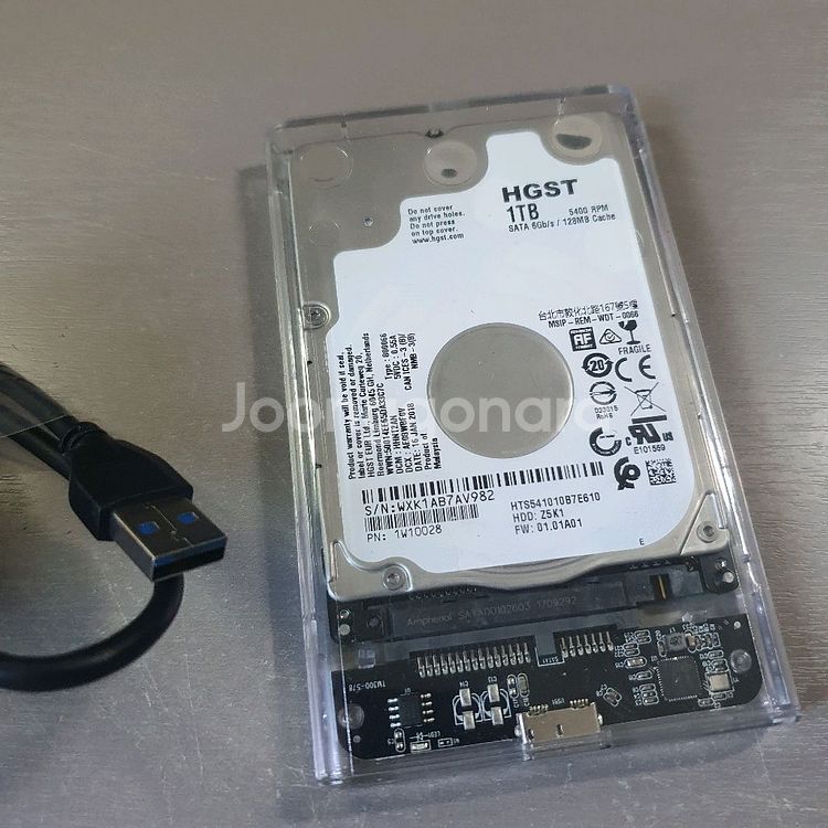 1TB 외장하드 1000GB 외장 HDD 하드디스크--3