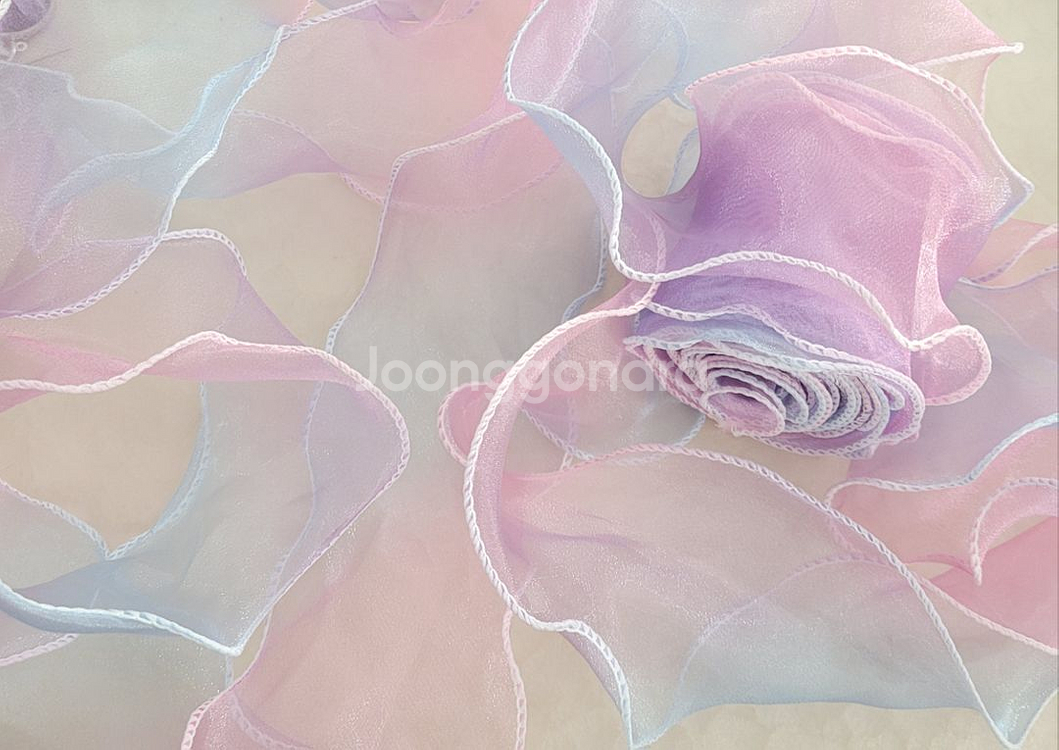 인타리본 무지개보라 70미리 12마 일괄 1만--1