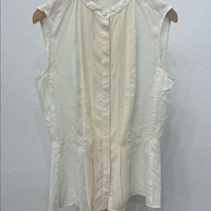 정품) 토리버치 여성 민소매 실크셔츠 0