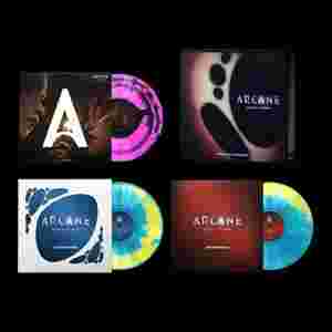 아케인 시즌1&2 오피셜 사운드트랙 번들 바이닐 LP판