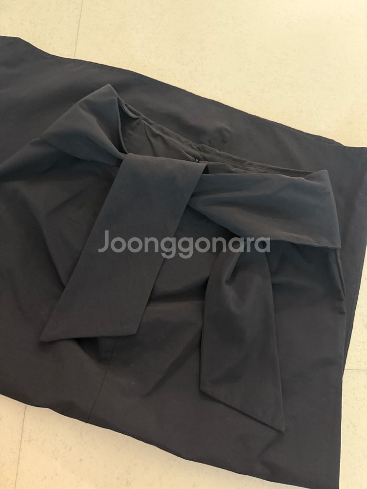 11am 제작스커트 블랙/베이지--6