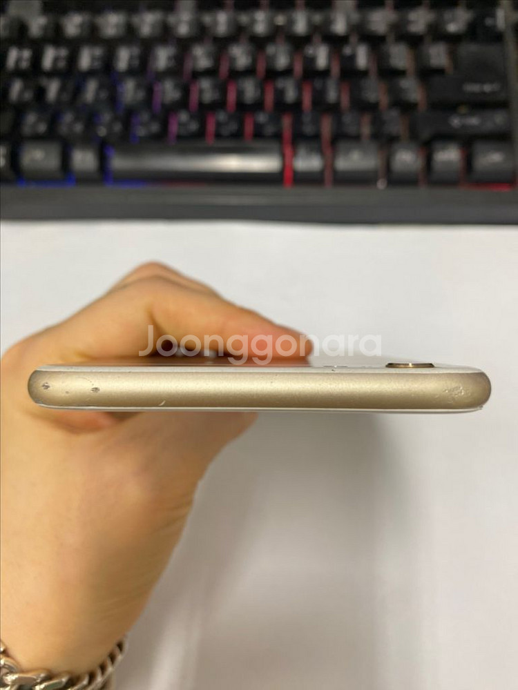 아이폰6플러스 골드 액정깔끔 64GB 배터리96%인스타--5