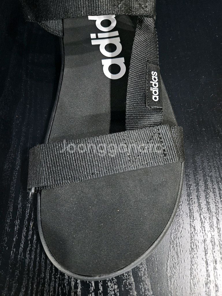 아디다스 블랙컬러 남성 260 컴포트 샌들--4