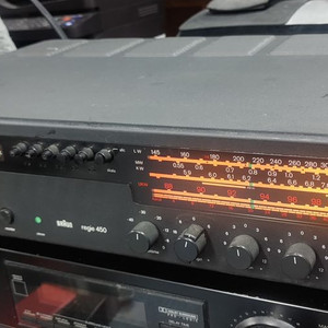 브라운 regie 450 리시버 앰프