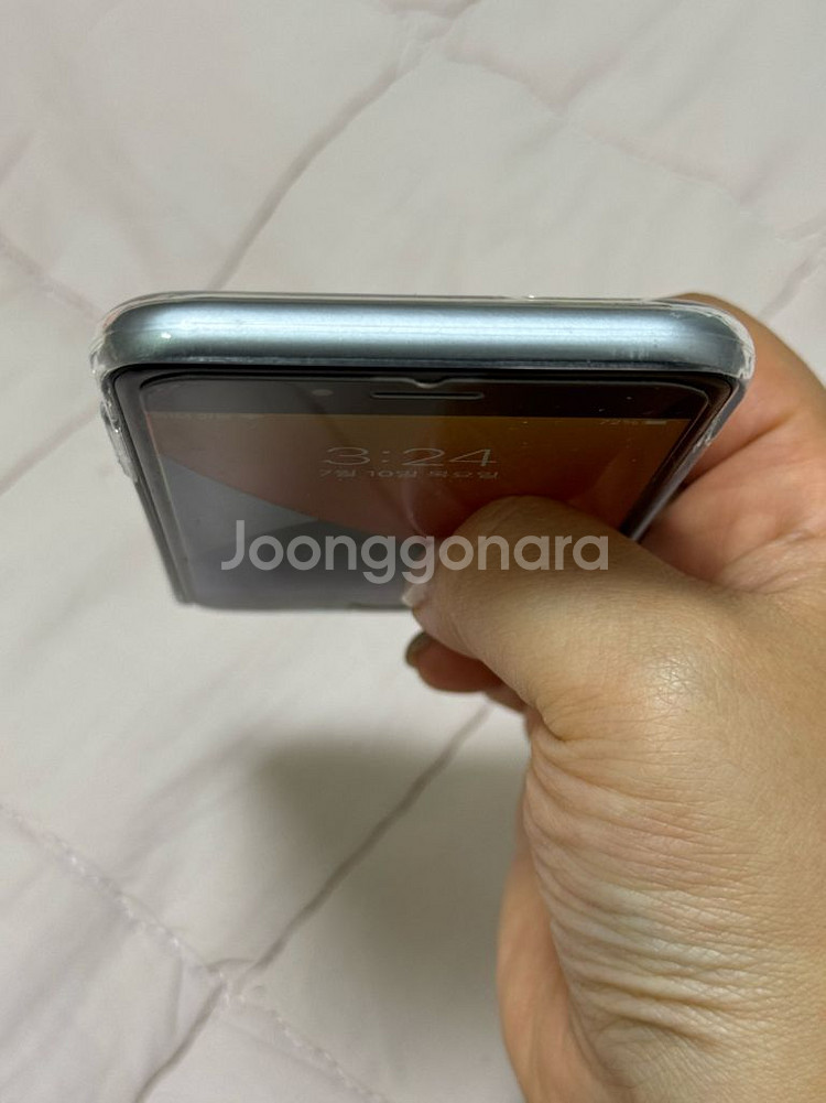 아이폰 6S 실버그레이 폰케이스포함--6