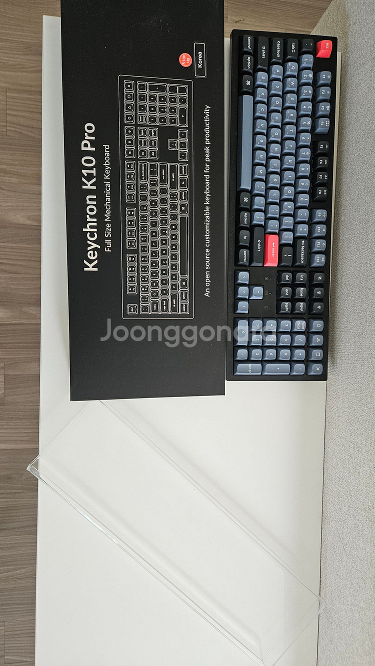키크론 K10 PRO RGB 기계식 핫스왑 저소음적축--1