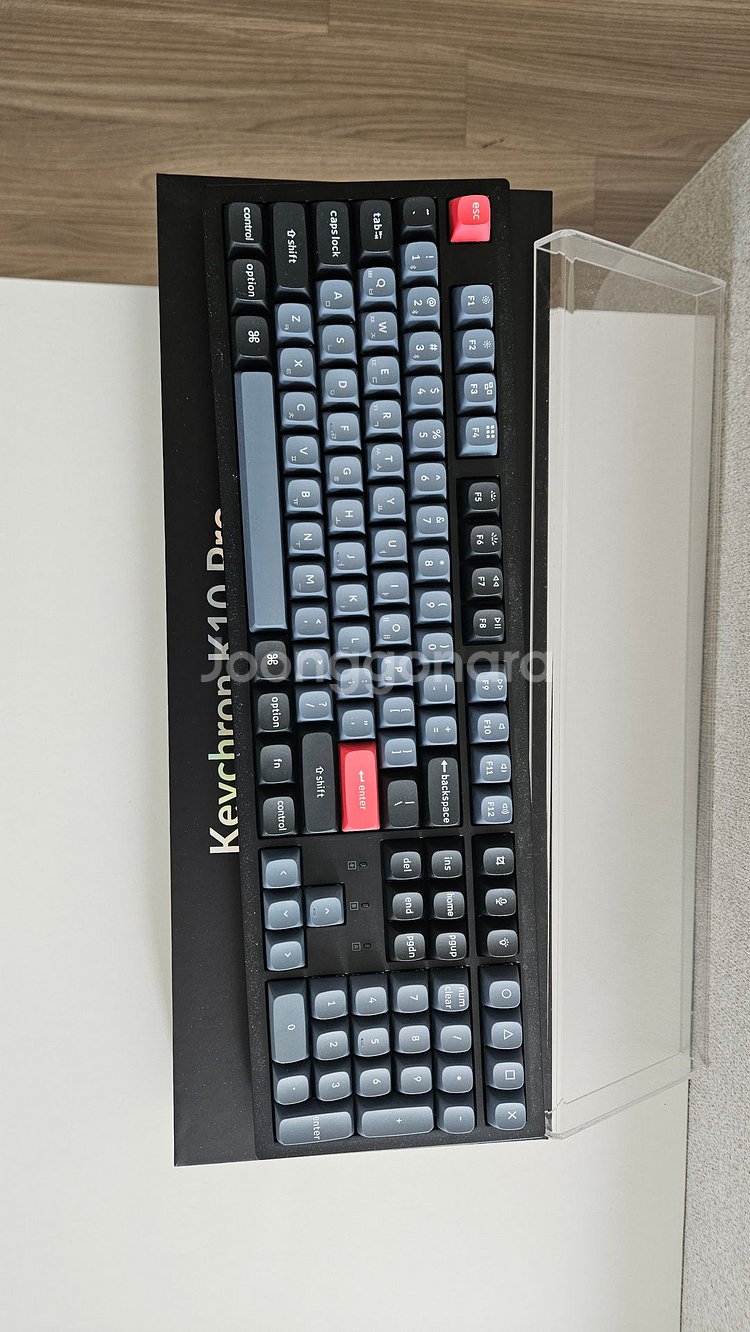 키크론 K10 PRO RGB 기계식 핫스왑 저소음적축--0