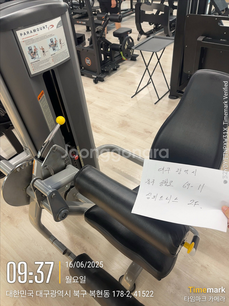 파라마운트 레그 익스텐션 레그컬--2