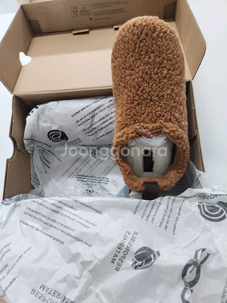 어그 플러시 슬리퍼(새상품)--2