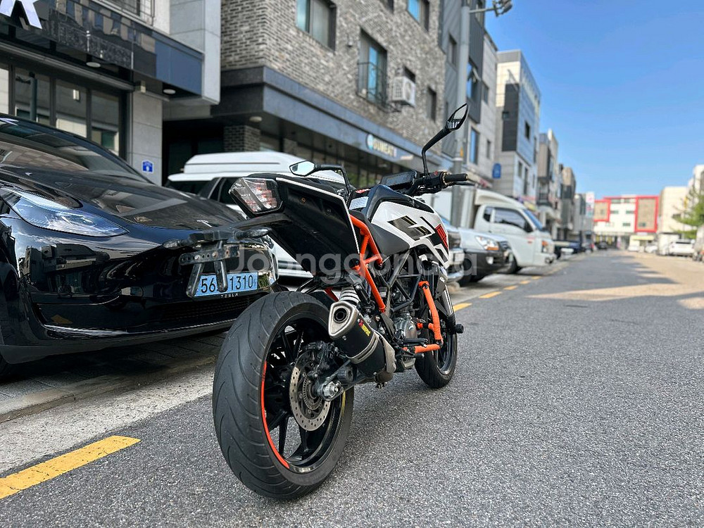 KTM 듀크125 19년 1.7만km 신형계기판차량판매--3