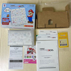New 닌텐도 3DS 마리오 에디션 풀박 S급 뉴작다수