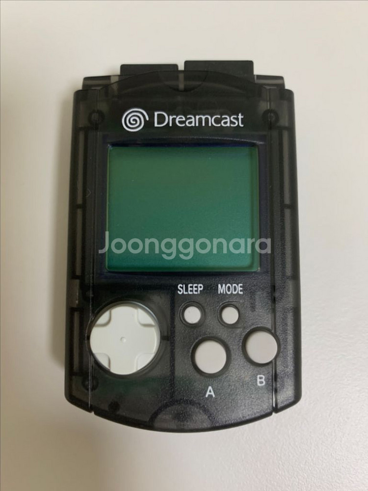 드림캐스트 비주얼메모리 팝니다 클리어블랙--0