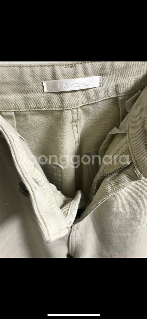 [고퀄]더누베 어스 에비앙 기모 코튼팬츠 베이지 S--6