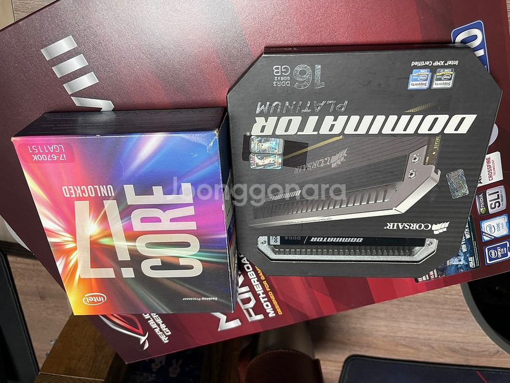 6700K,MAXIMUS FORMULA,커세어램16G--1