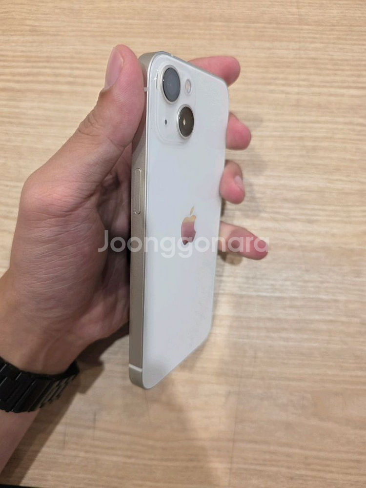 아이폰 13 화이트 128GB 팝니다!--1