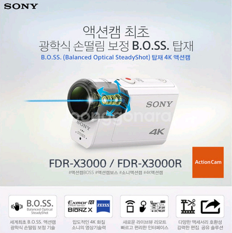 소니 액션캠 세트--4