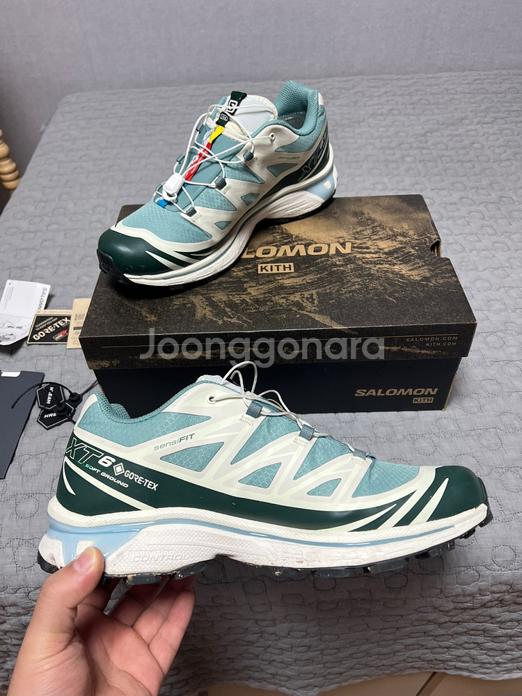 275 살로몬X키스 XT-6 고어텍스 트레일 폰데로사--1