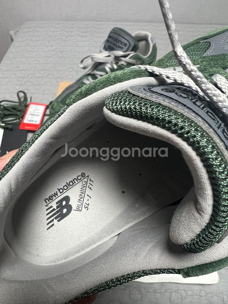 270 뉴발란스 991v2 메이드 인 UK 콤부 그린--2