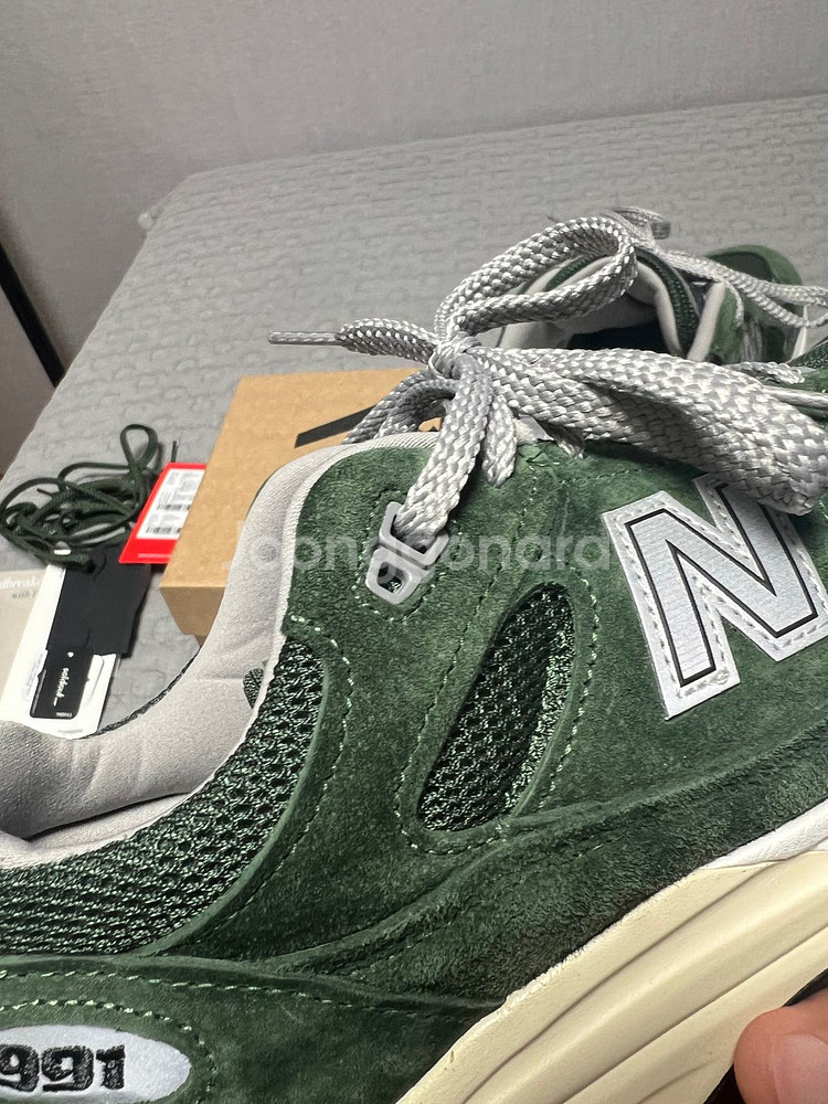 270 뉴발란스 991v2 메이드 인 UK 콤부 그린--6