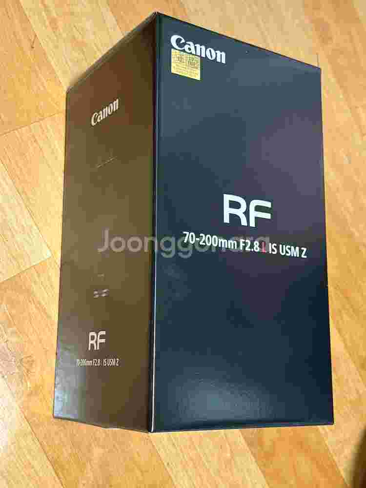 캐논 RF70-200 F2.8 USM Z 미개봉 팝니다--0