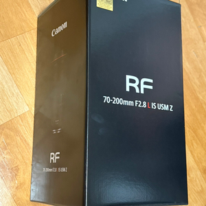 캐논 RF70-200 F2.8 USM Z 미개봉 팝니다
