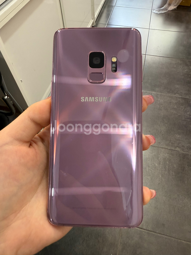 무잔상)갤럭시S9 64GB 퍼플/ Y934--0