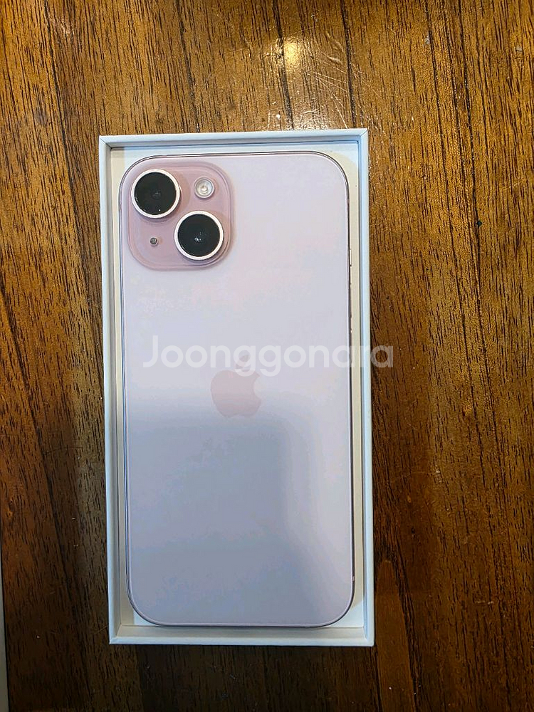 아이폰15 핑크 256GB 팔아요--1