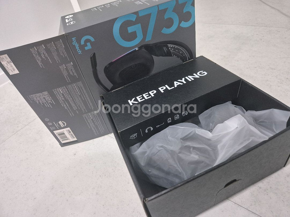 로지텍 g733 무선게이밍헤드셋--4