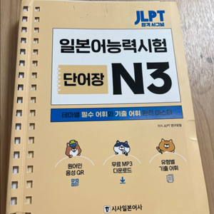 JLPT N3 단어장, JLPT 문형 N3 새책(총2권