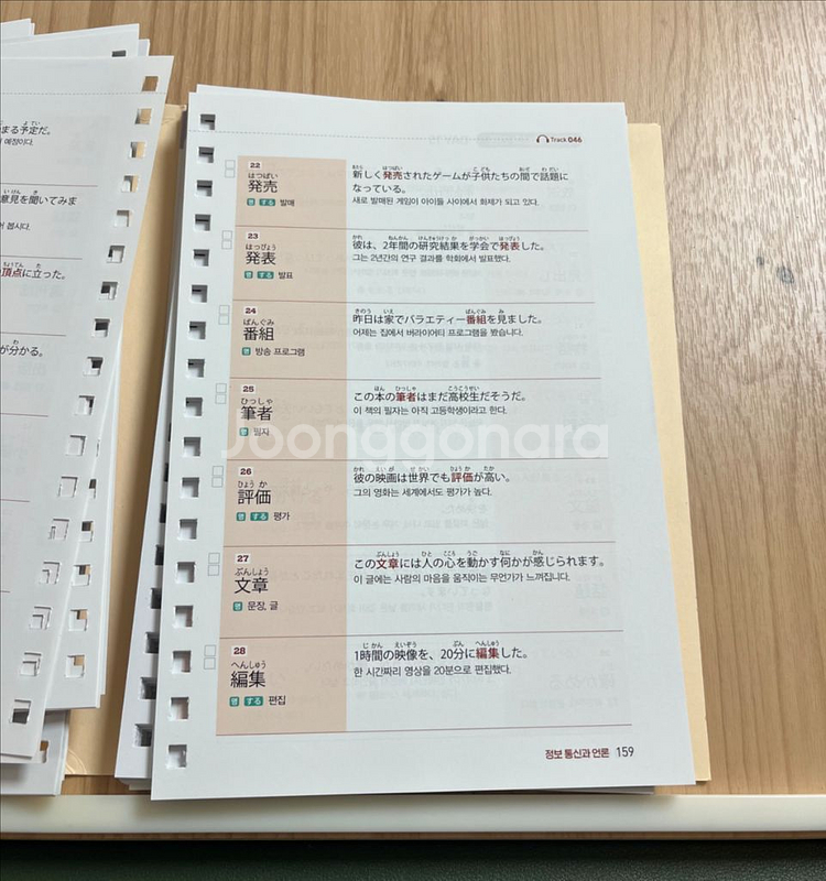 JLPT N3 단어장, JLPT 문형 N3 새책(총2권--1