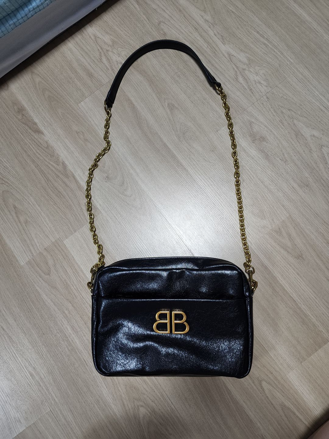 모나코 레더 카메라백