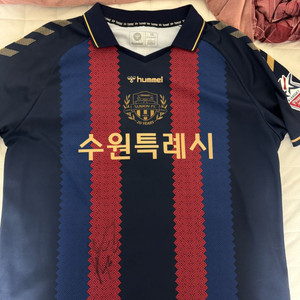 수원fc 홈 유니폼 박주호 친필사인 포함 3xl(115