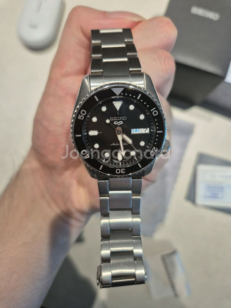 세이코 srpk29 38mm 오토매틱 skx후속--4