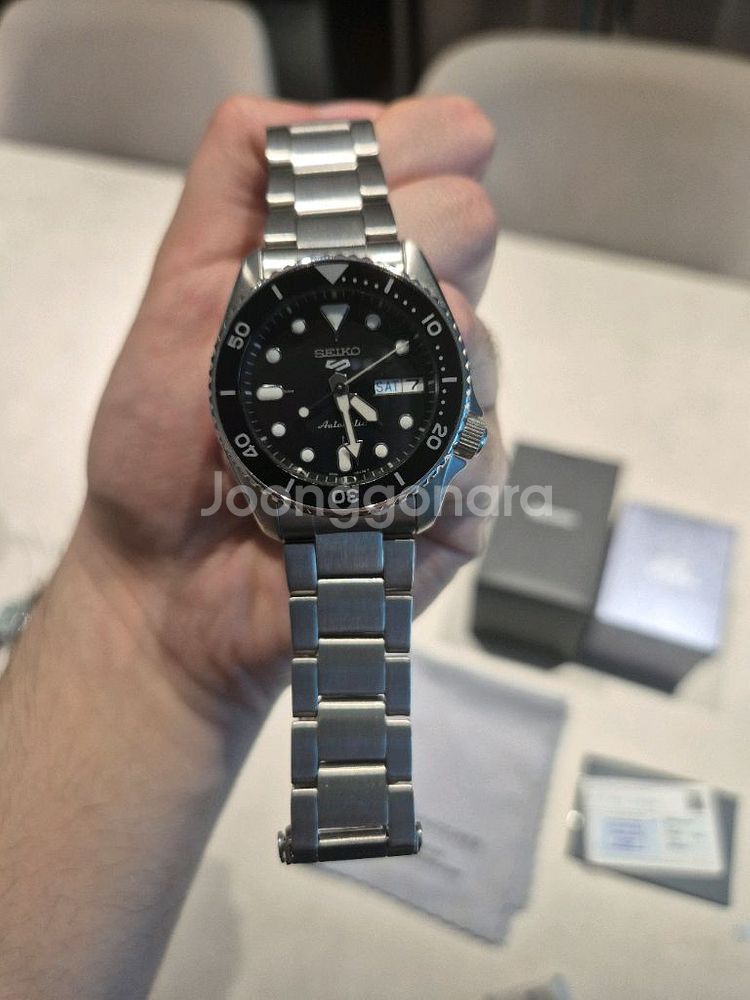 세이코 srpk29 38mm 오토매틱 skx후속--6