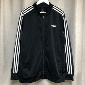 아디다스 클래식 3선 트랙탑 져지 자켓 블랙 (2XL)