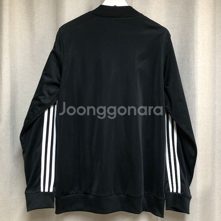아디다스 클래식 3선 트랙탑 져지 자켓 블랙 (2XL)--5