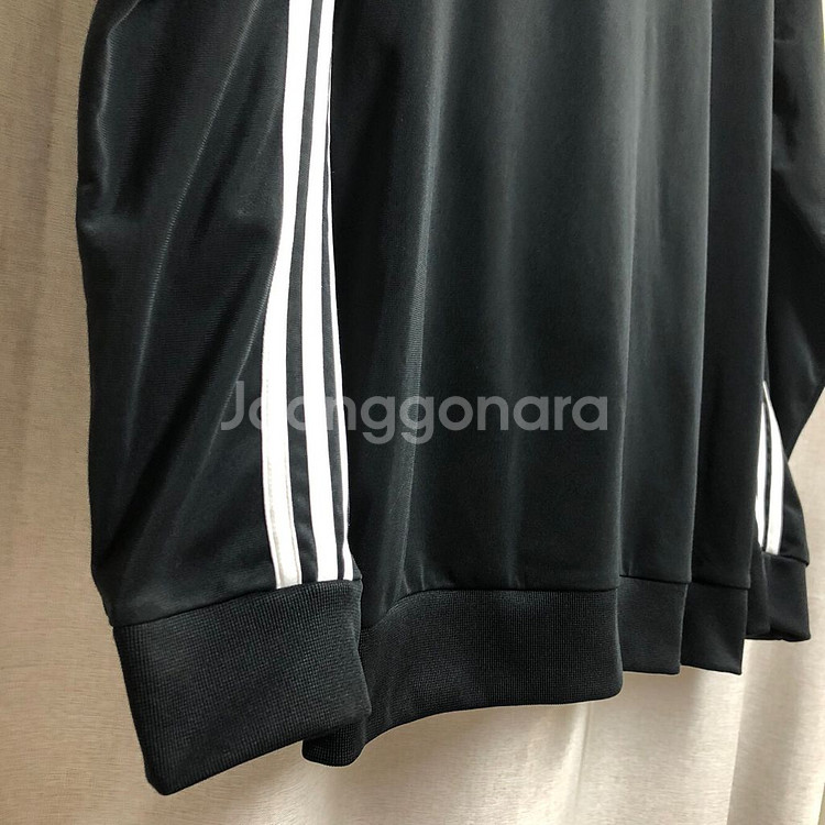아디다스 클래식 3선 트랙탑 져지 자켓 블랙 (2XL)--8