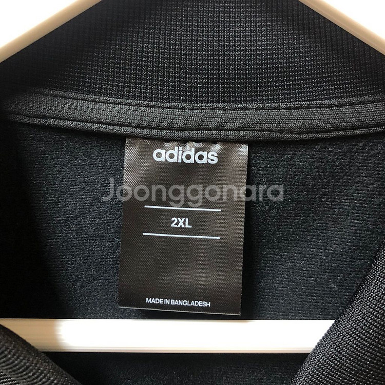 아디다스 클래식 3선 트랙탑 져지 자켓 블랙 (2XL)--17